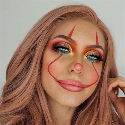 cute clown makeup for halloween